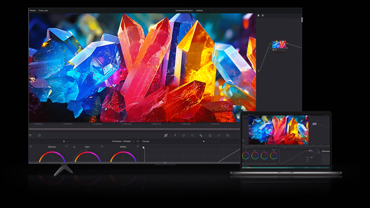 C655 Pro TV Professional color accuracy of ΔE<0.99