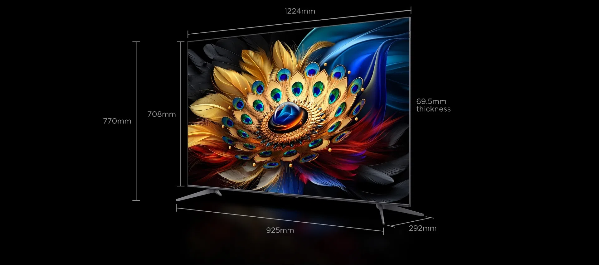 TCL 55 inches TCL C655 QLED Smart TV 21 55 inch C655 TV