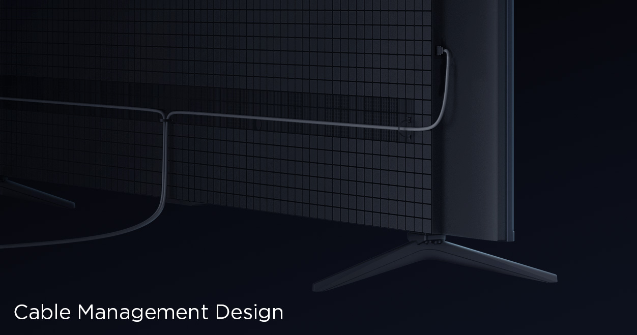 TCL C6K avec conception de gestion des câbles