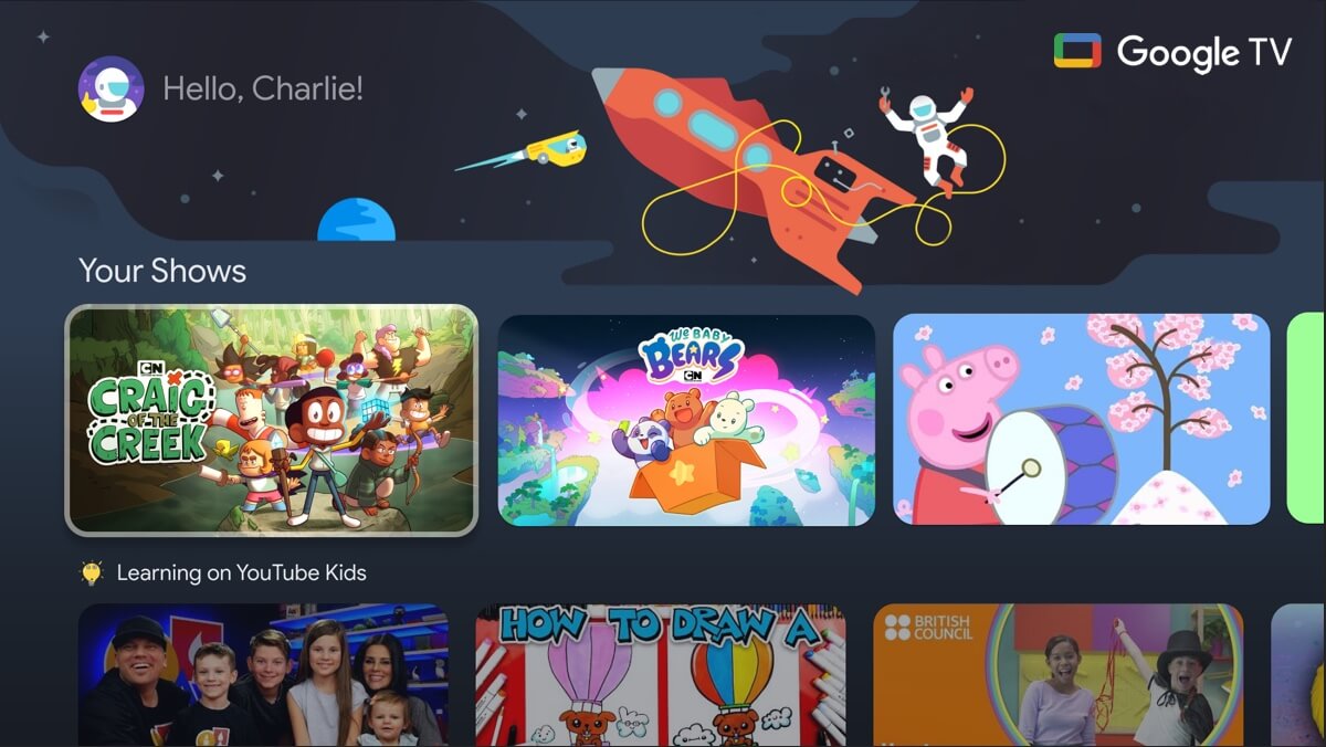 TCL C745 QLED TV  Kids Care