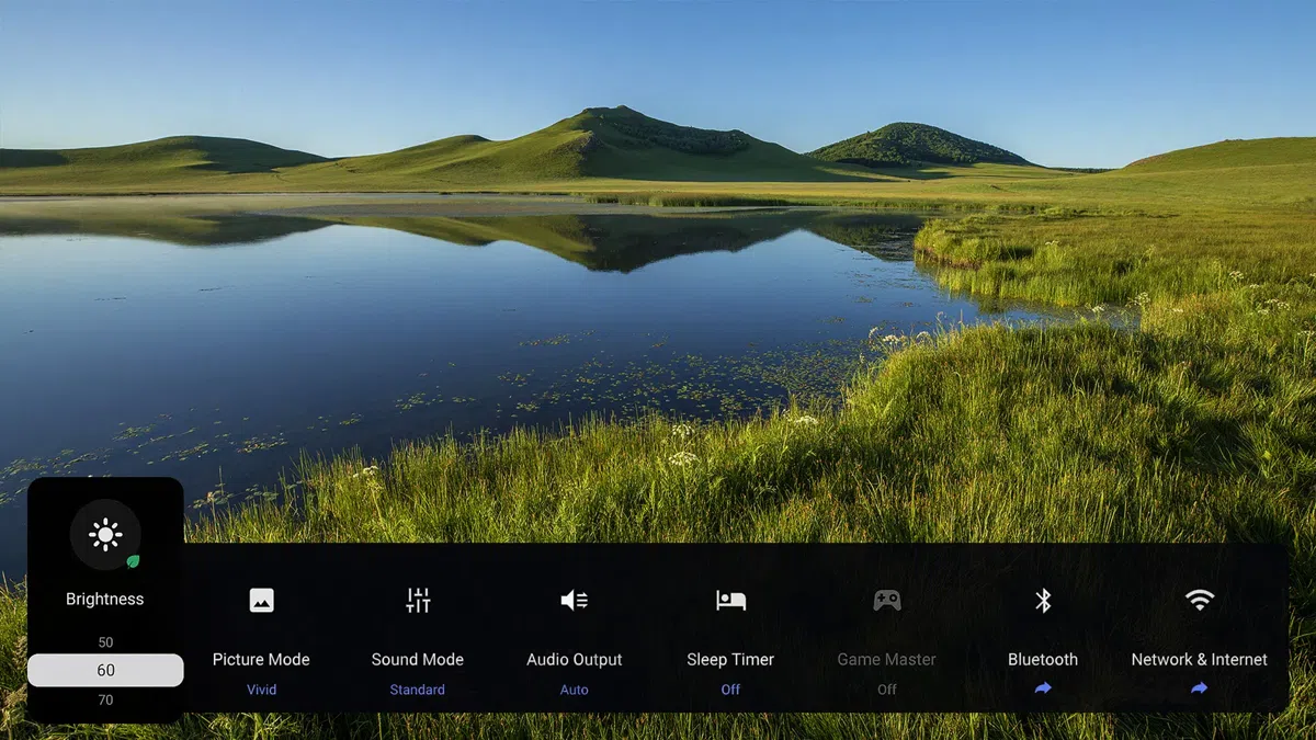 TCL C6K Quick Settings