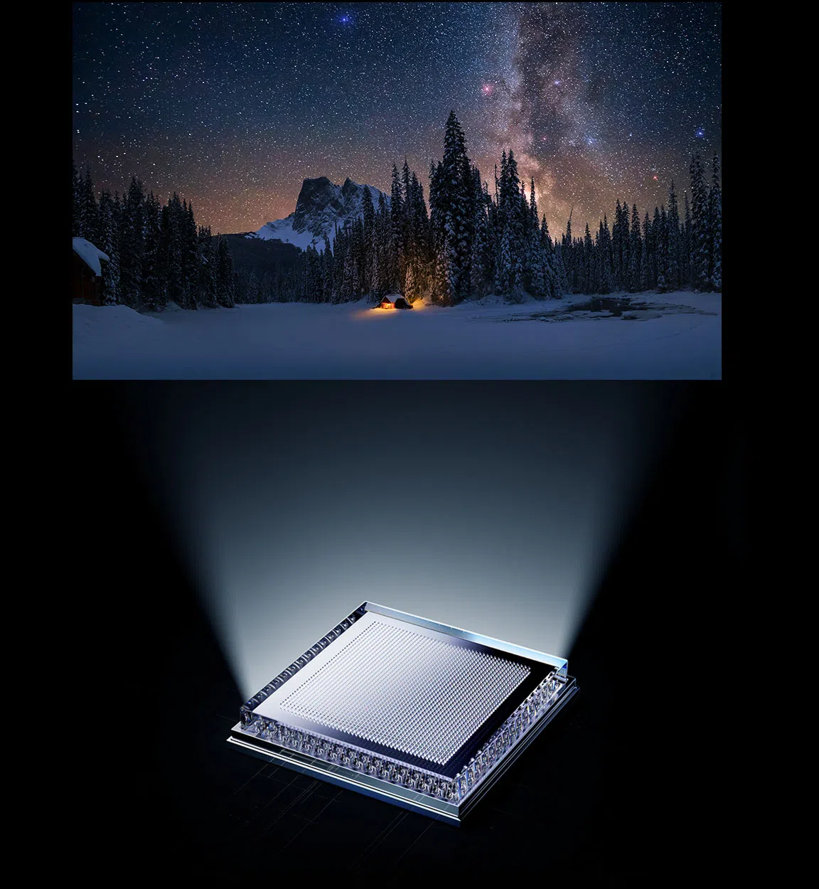 powerful light emitting chip.jpg?t=1737352013437&w=576&webp=true&dpr=1 TCL 115 Inch Premium QD-Mini LED 4K Smart TV (115C7K) Super Energy Highlighter Base