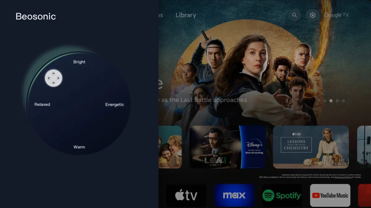 Always have the perfect soundscapeטלוויזיה חכמה C8K Premium QD-MiniLED מבית TCL