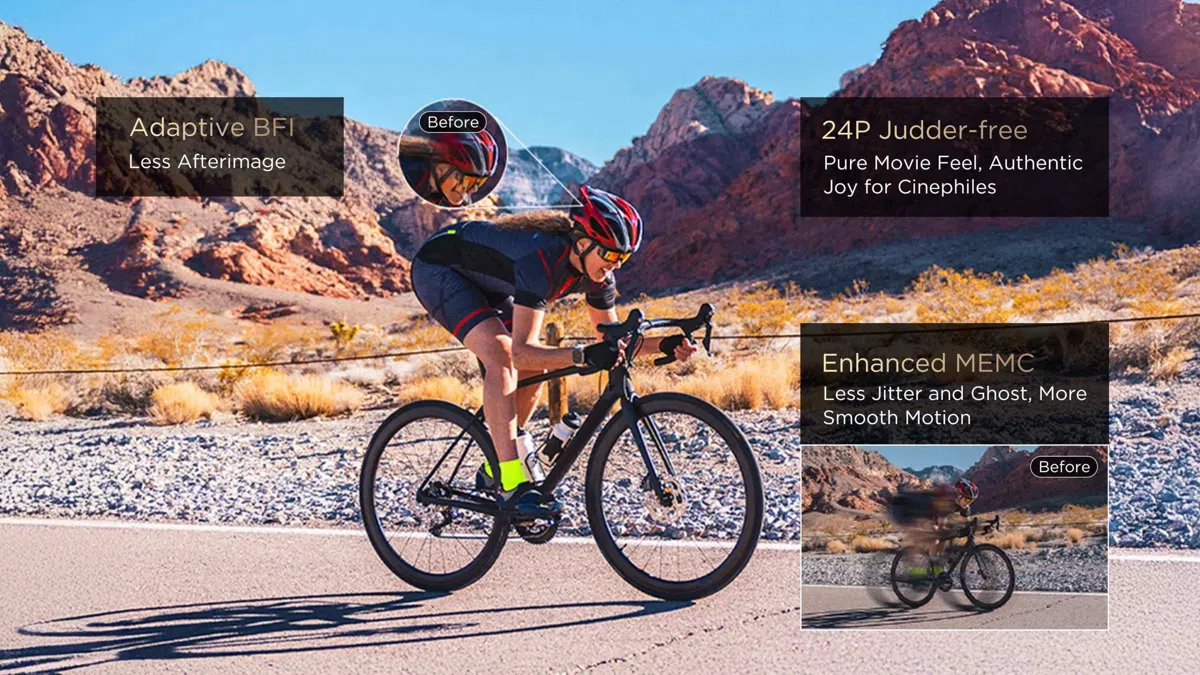 Actional scenes and smooth details