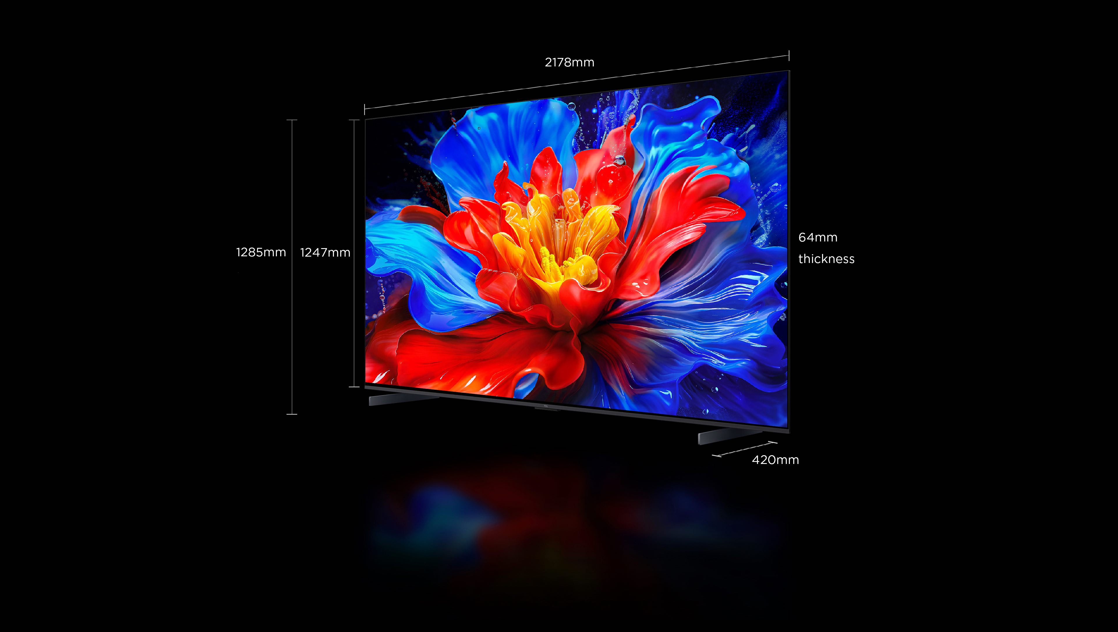 75 inch TCL P6K 4K HDR TV