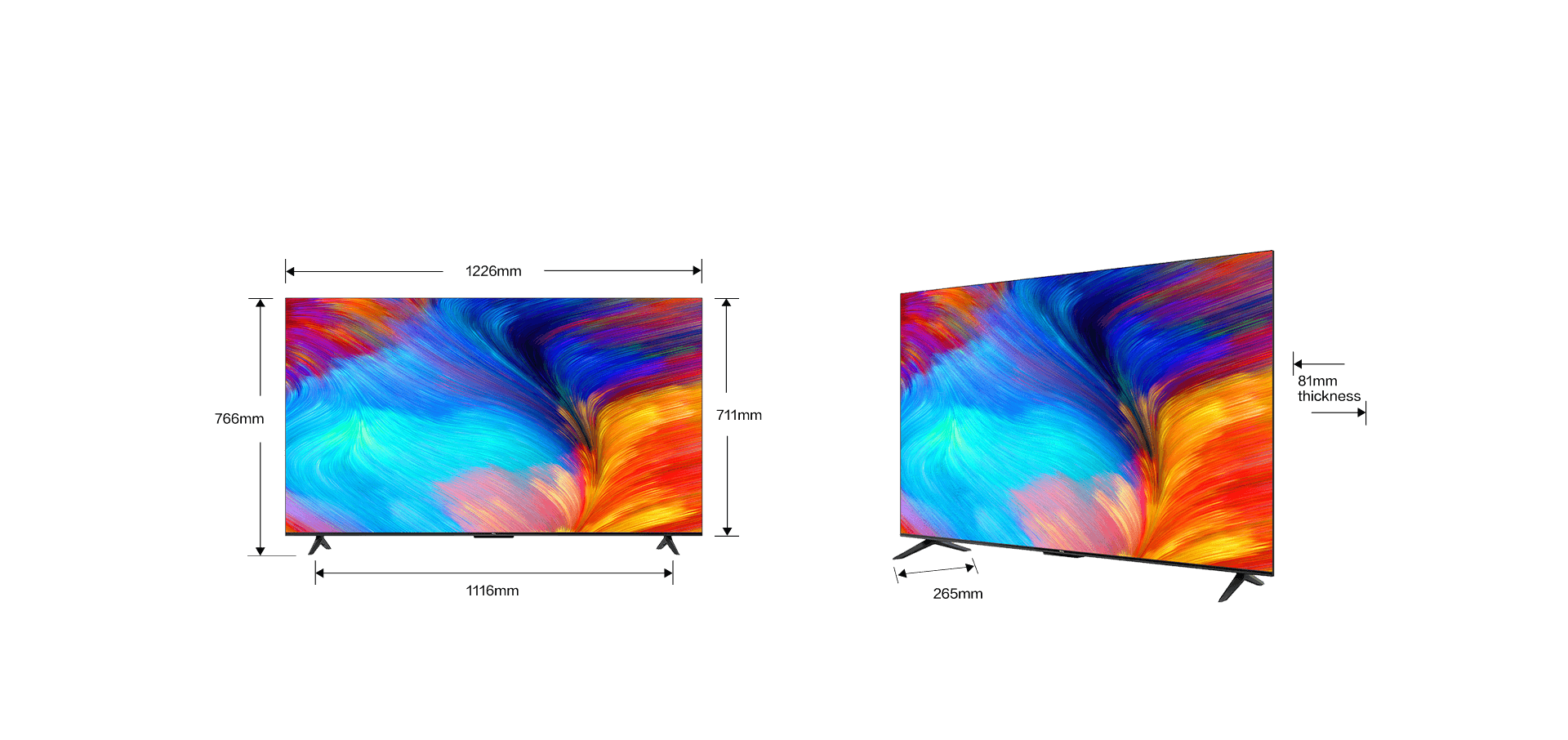 P637- TCL 4K HDR TV