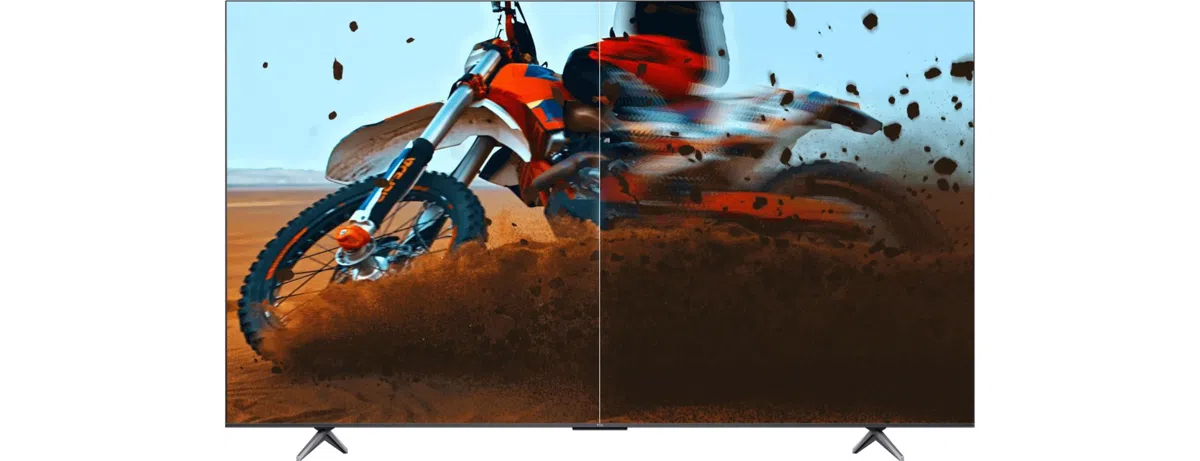 TCL AI Motion Action scenes and smooth details