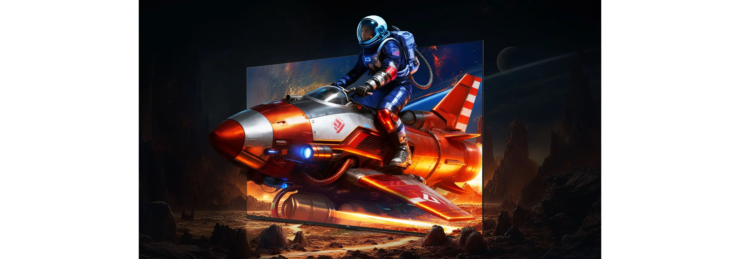 Experience next-level gaming with TCL Game Master טלוויזיה חכמה P6L 4K SMART TV מבית TCL