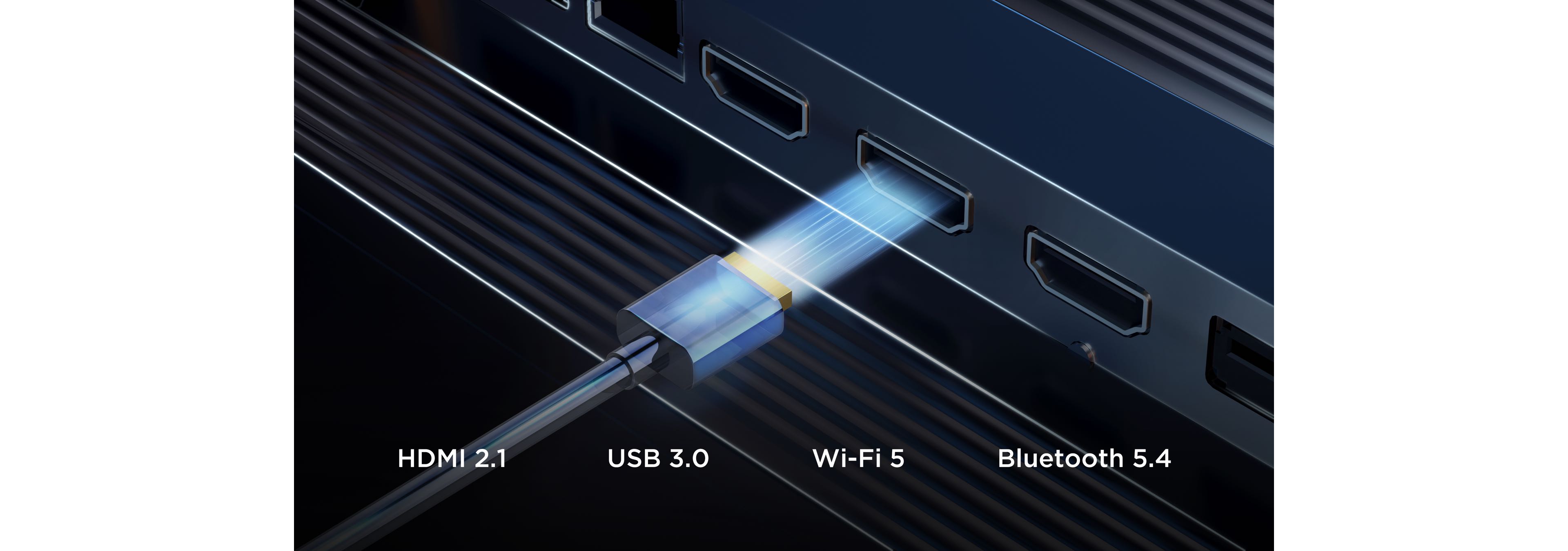With HDMI 2.1, you get the lowest latency and automatic picture optimization for gaming