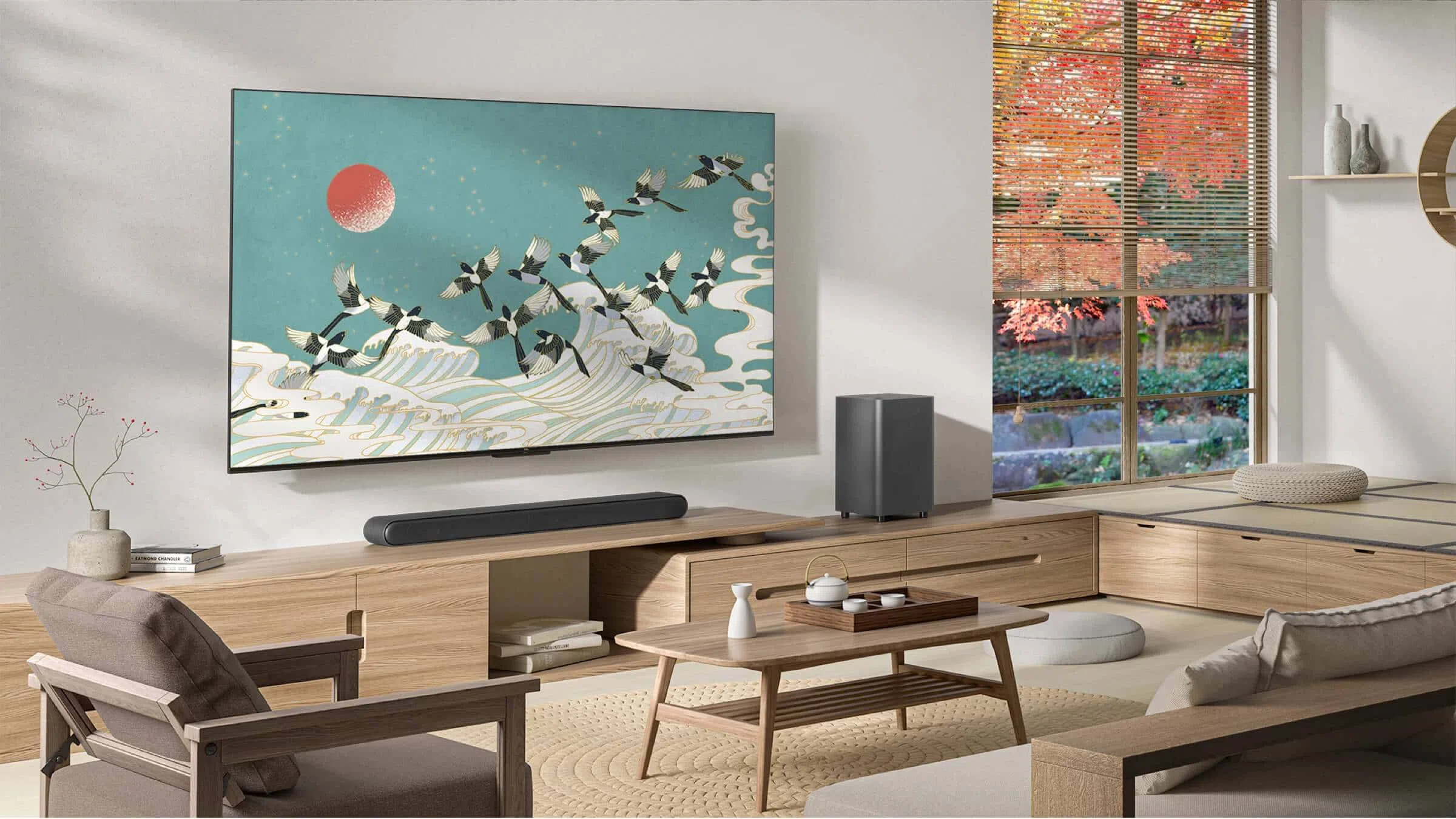 TCL TV P745 Home Display