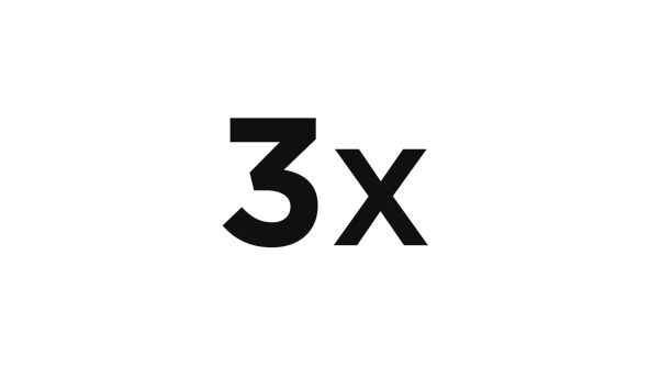 3x 4 TCL 55 Inch UHD 4K Frameless TV (55P755) contrast enhancement