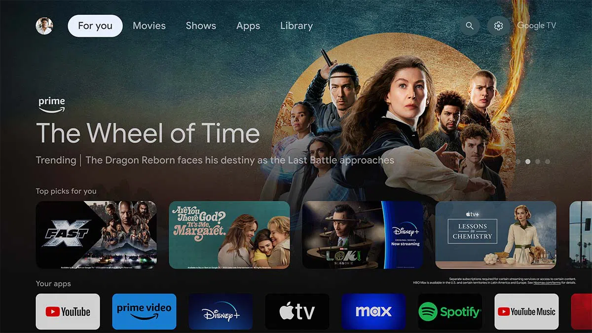 TCL P755 Googel TV