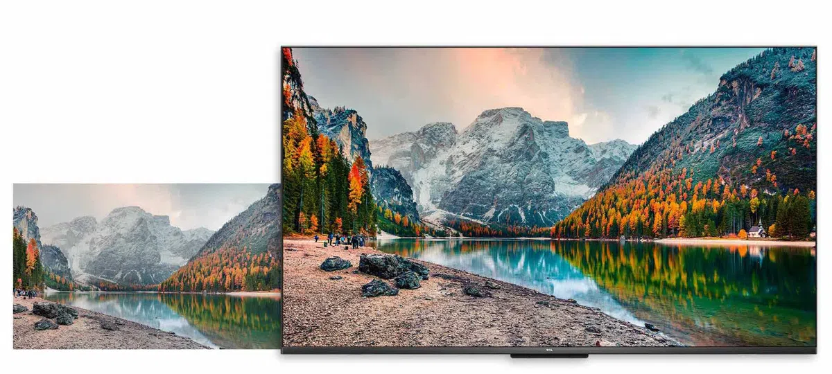 TCL P755 Outstanding details on 178° viewing Angle