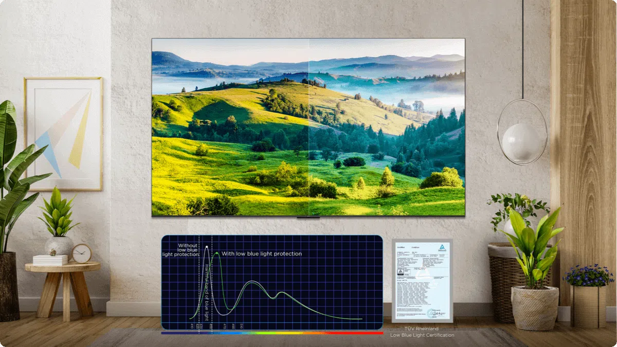 TCL P755 TÜV Low Blue Light