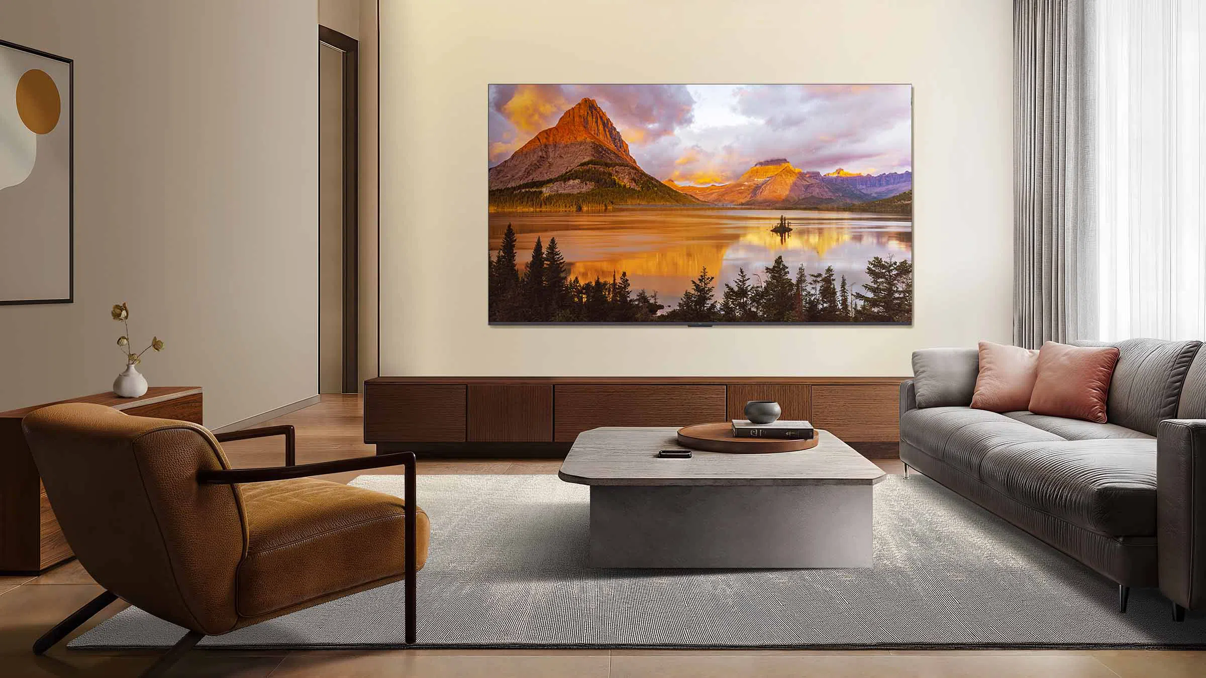 TCL P7K QLED TV Display