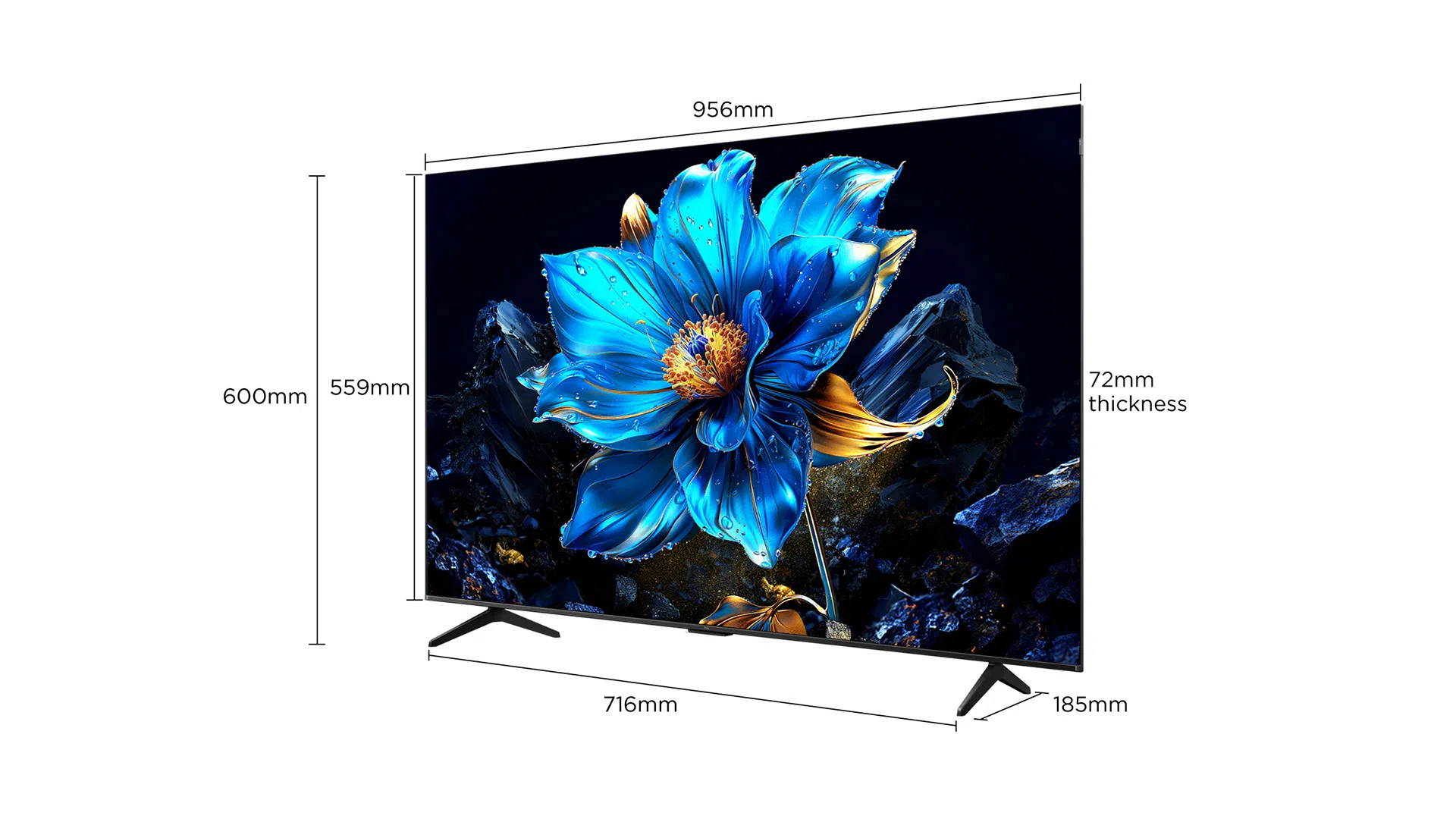 Τηλεόραση TCL 43P7K Smart 43" 4K UHD QLED P7K HDR 43P7K 36 43 inch TCL P7K 4K HDR TV