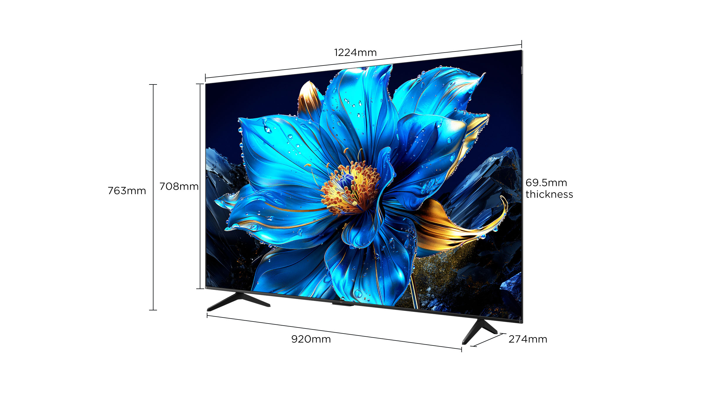 55-palčni 4K HDR televizor TCL P7K