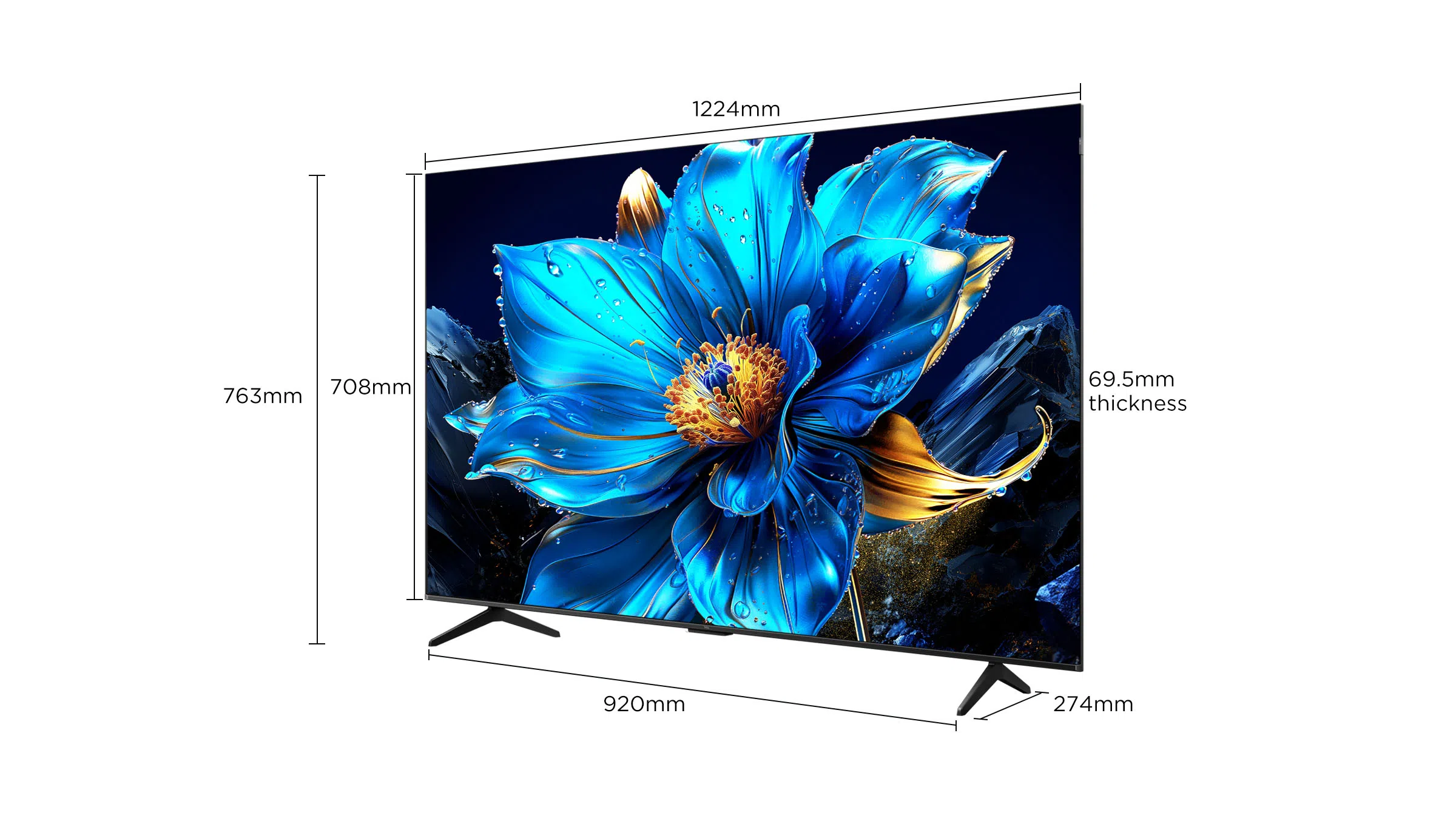 55-palฤni 4K HDR televizor TCL P7K