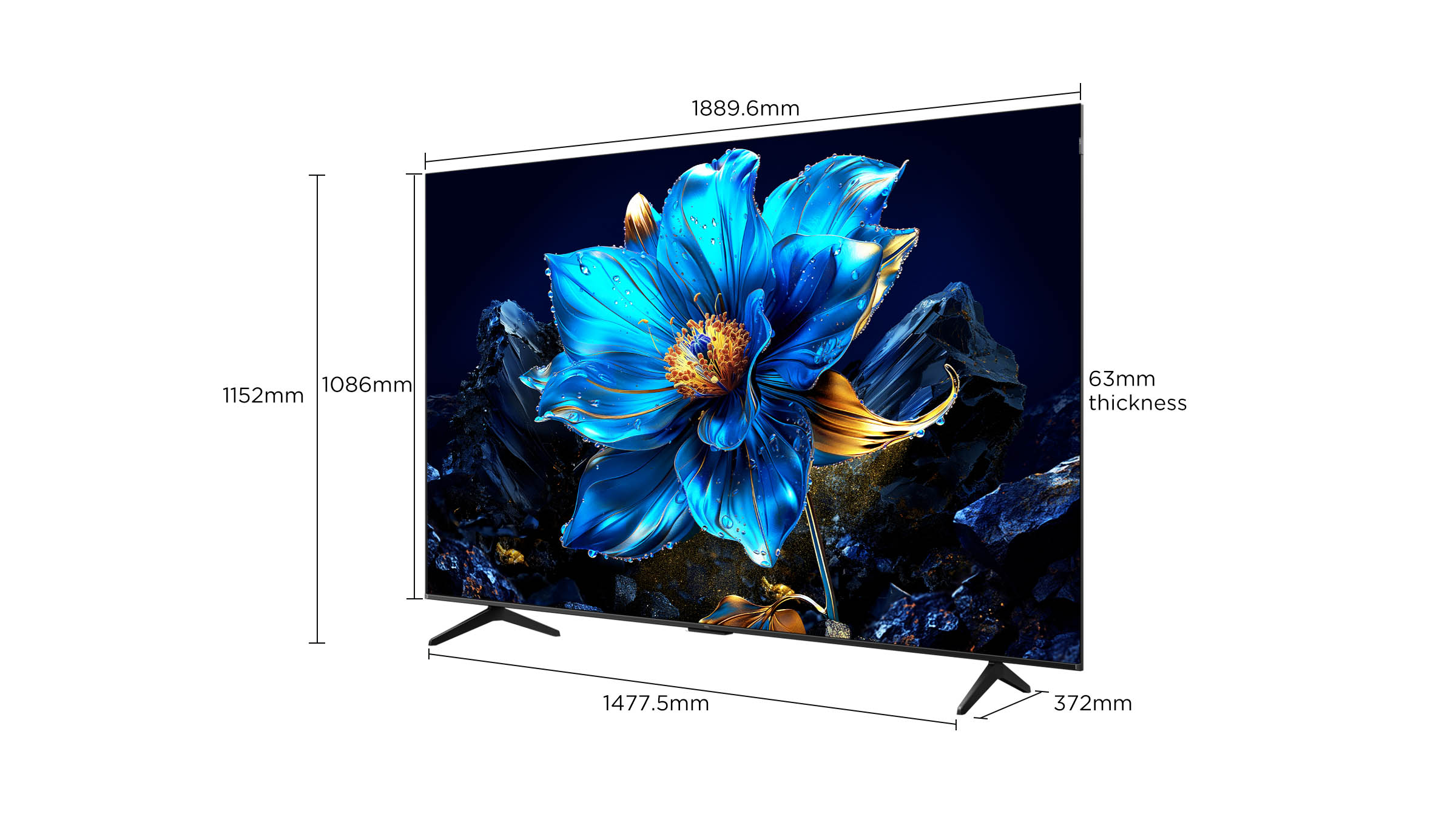 75 inch TCL P7K 4K HDR TV