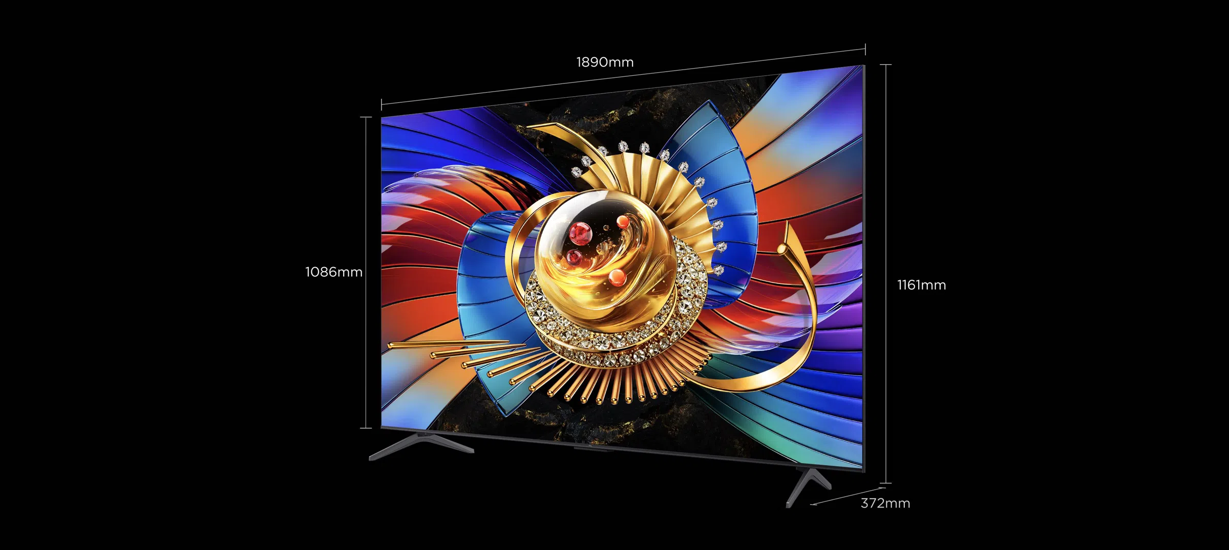 85-дюймовый телевизор TCL P7K 4K HDR