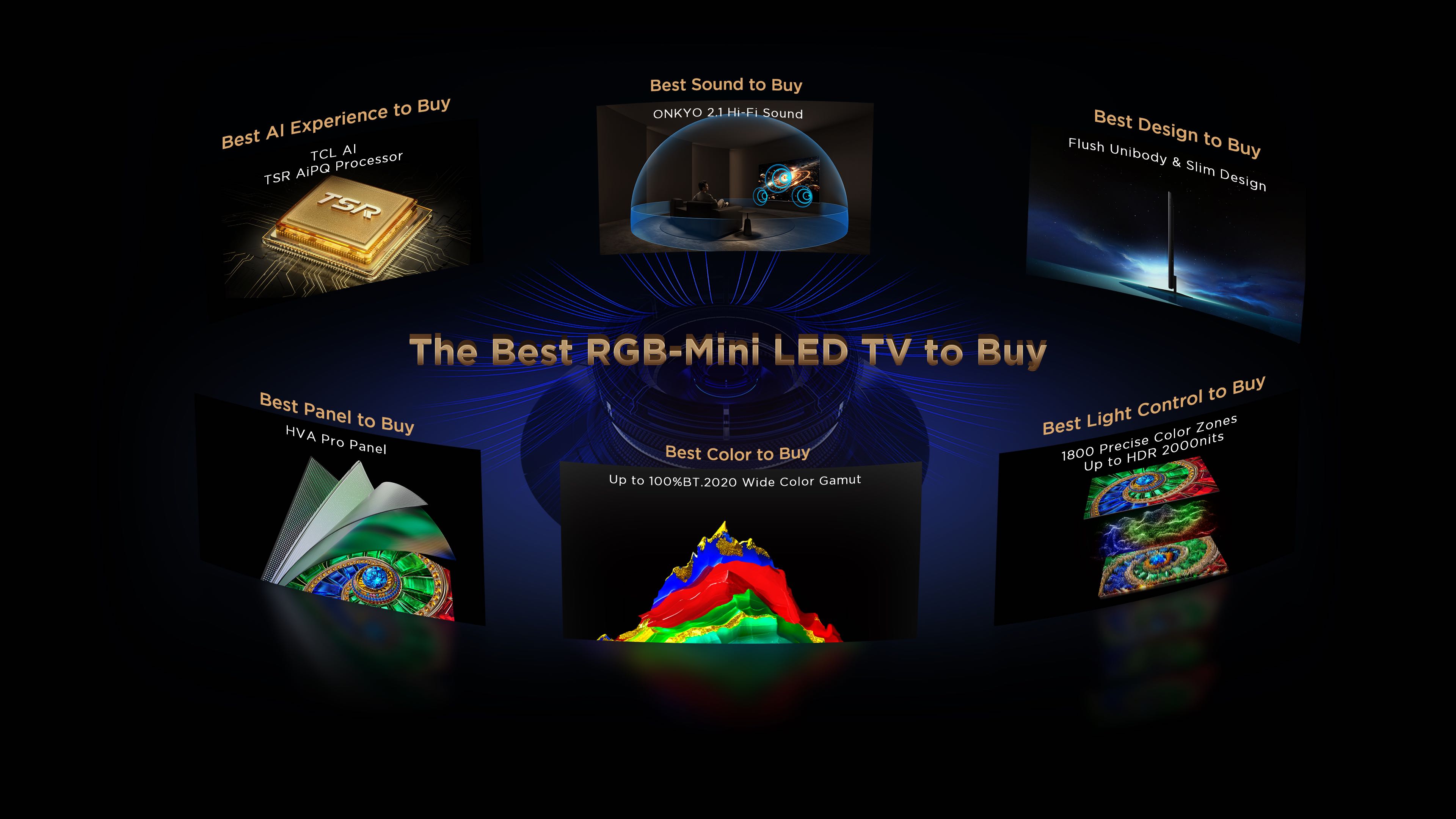 TCL RM7L RGB-Mini LED TV - 65 inch 4K UHD Google TV | TCL Japan