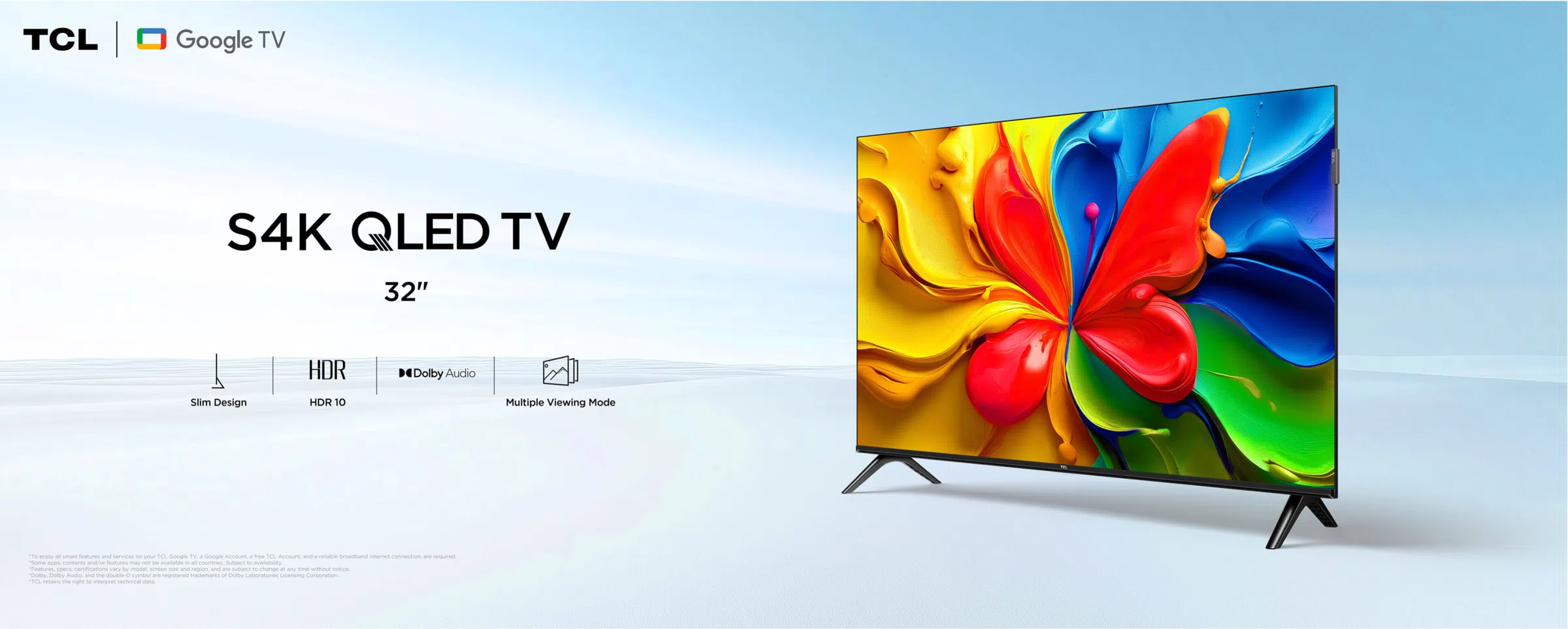 TCL P635 4K UHD Google TV banner