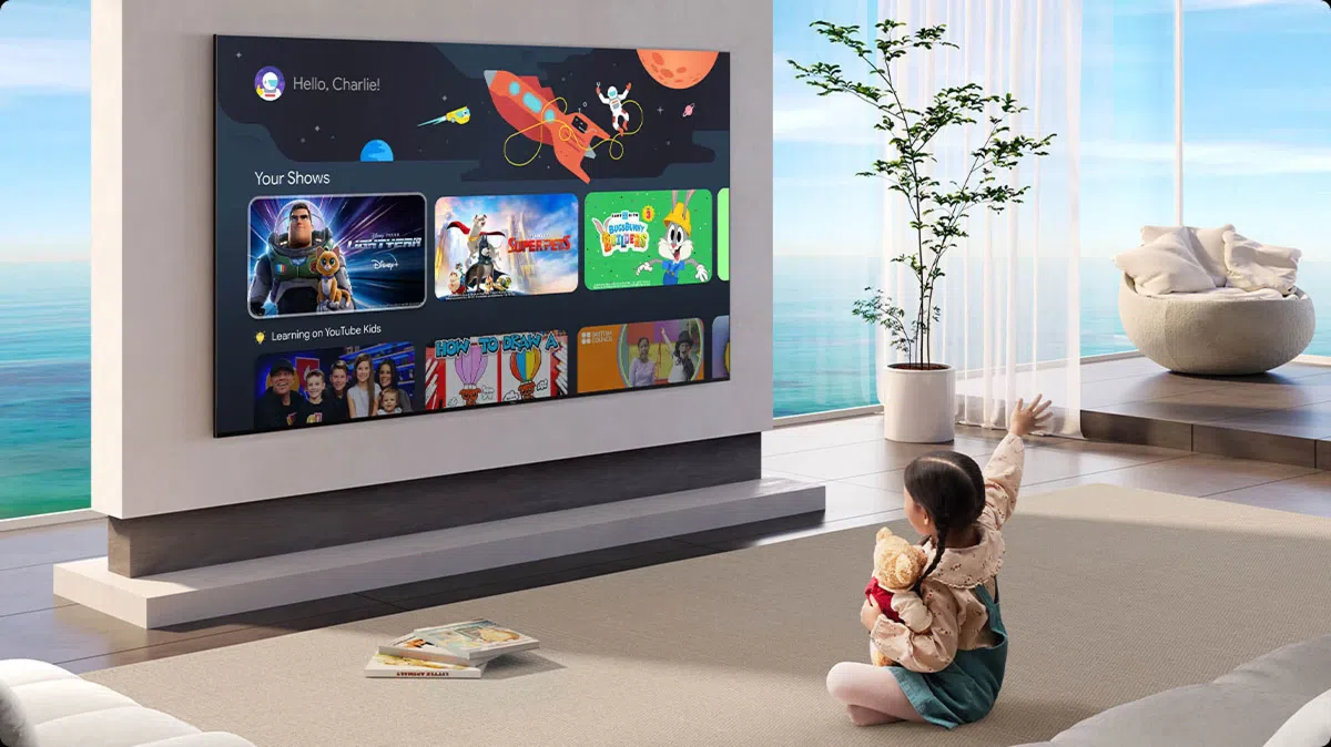 TCL C6K with kid's profile טלוויזיה חכמה C6K Premium QD-MiniLED TV מבית TCL
