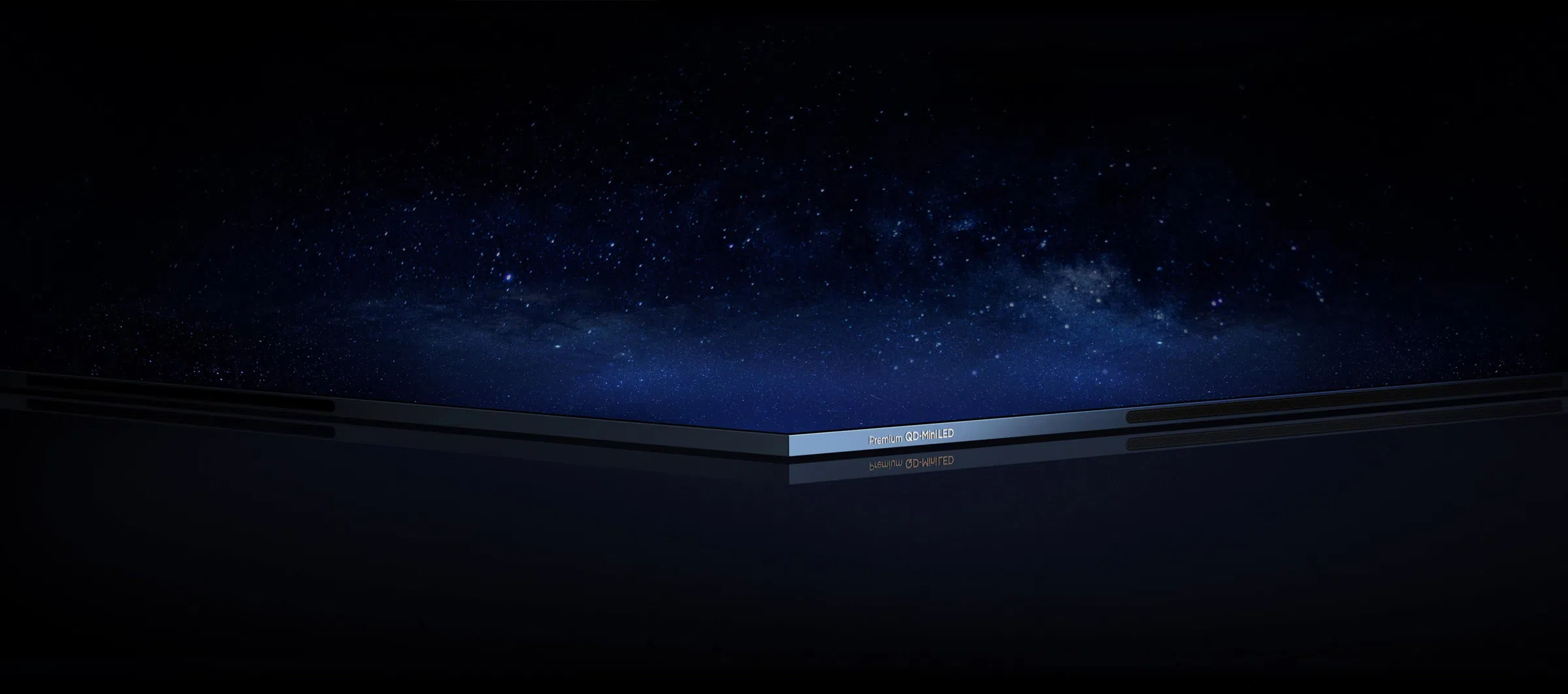 TCL X11K with galaxy shadow blue design