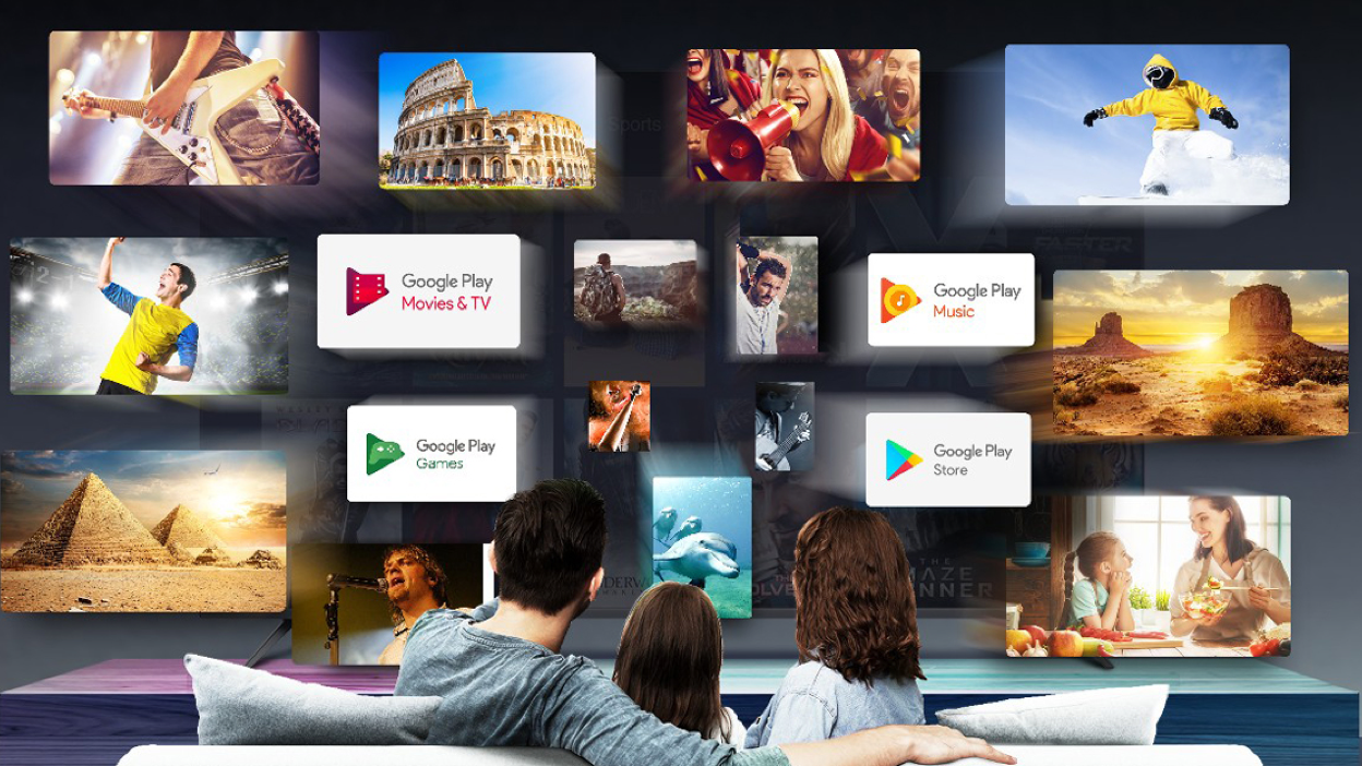 The Latest Android OS Built-in 4K Android TV
