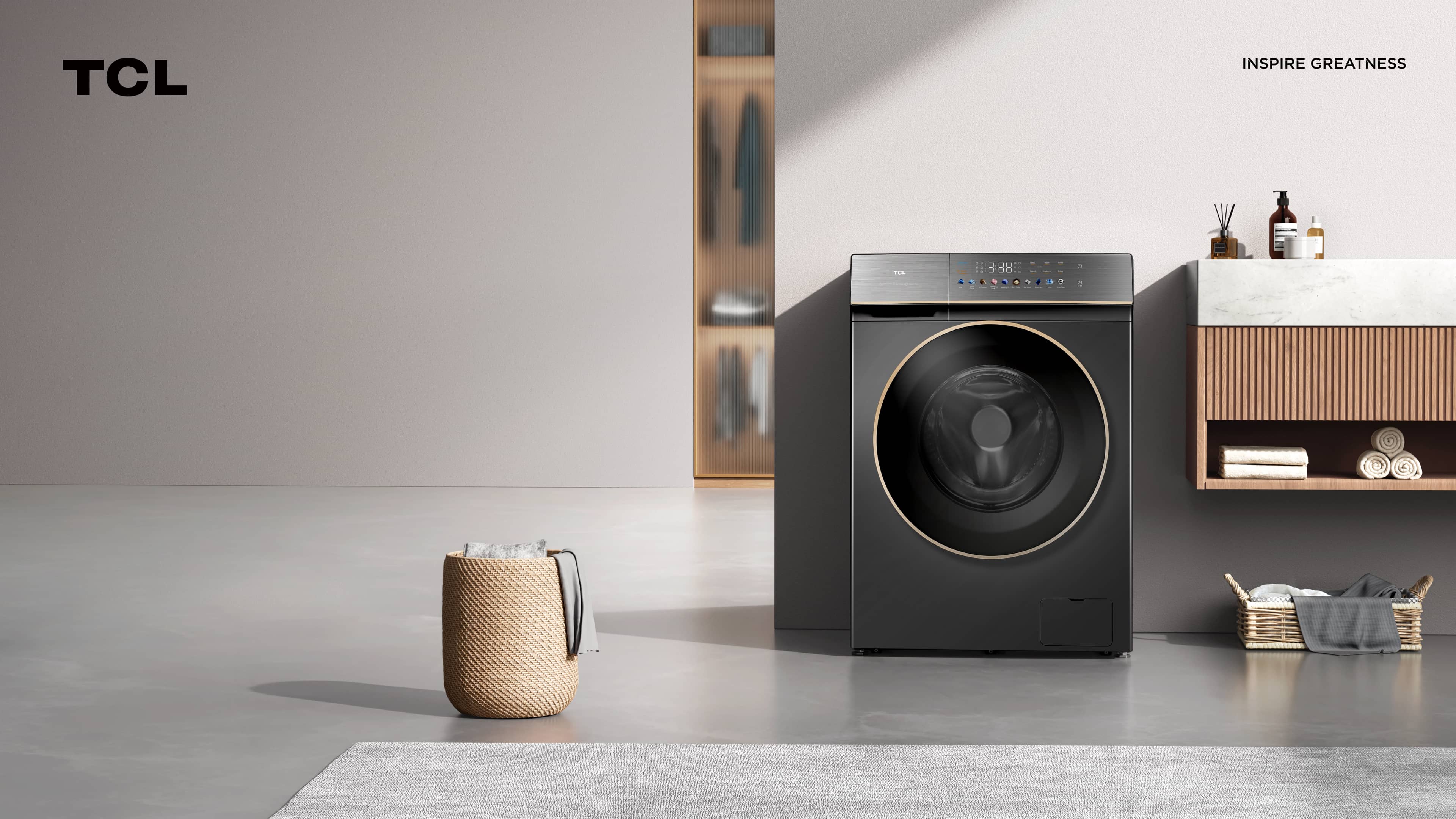 TCL C7110WD-10kg Front Loading Washer and Dryer
