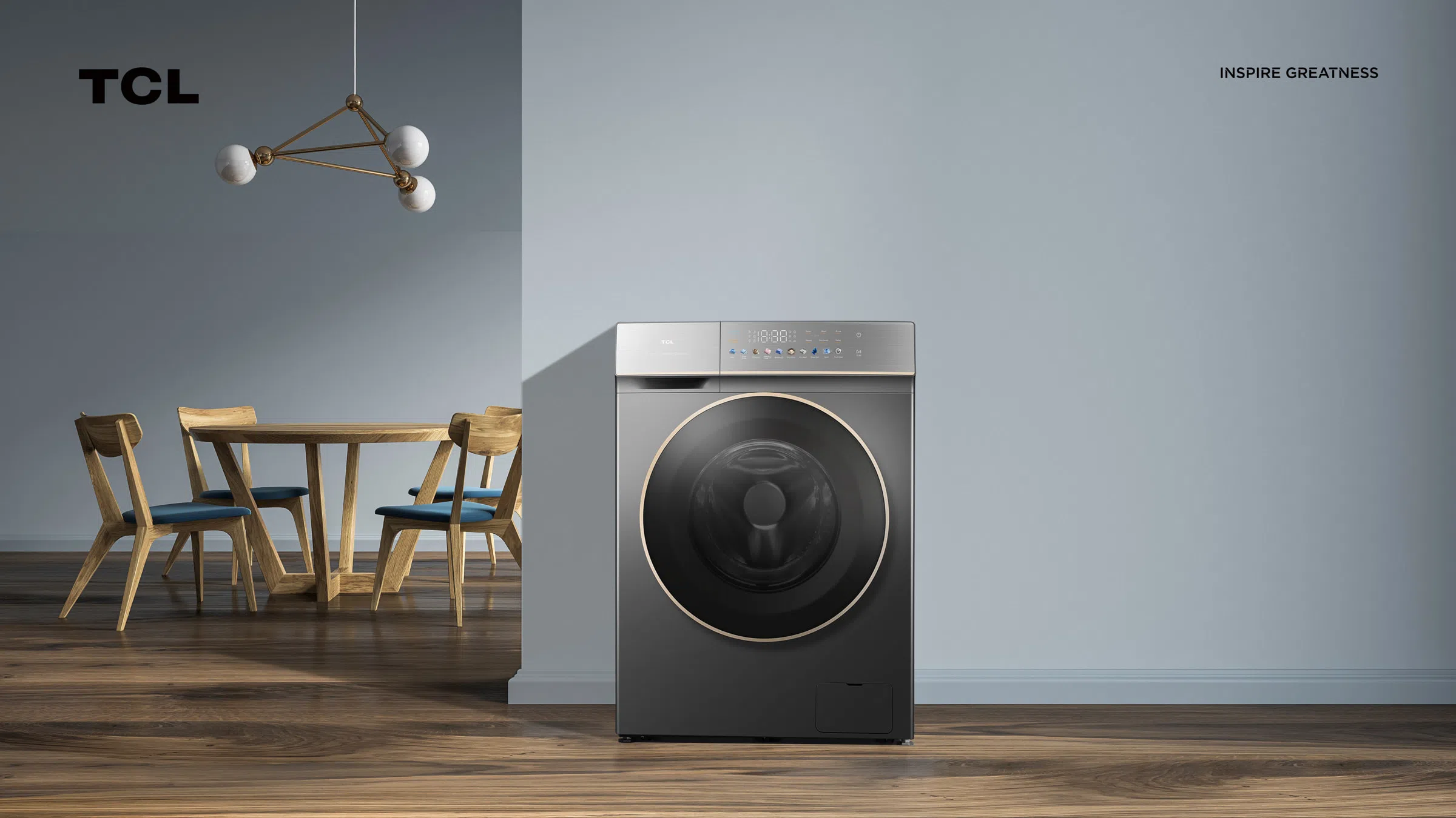 TCL C7110WD-10kg Front Loading Washer and Dryer