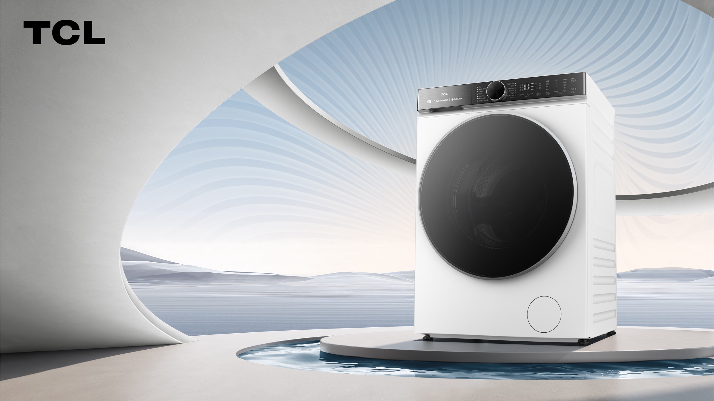 TCL P682 Super Drum Series Front Loading Washer