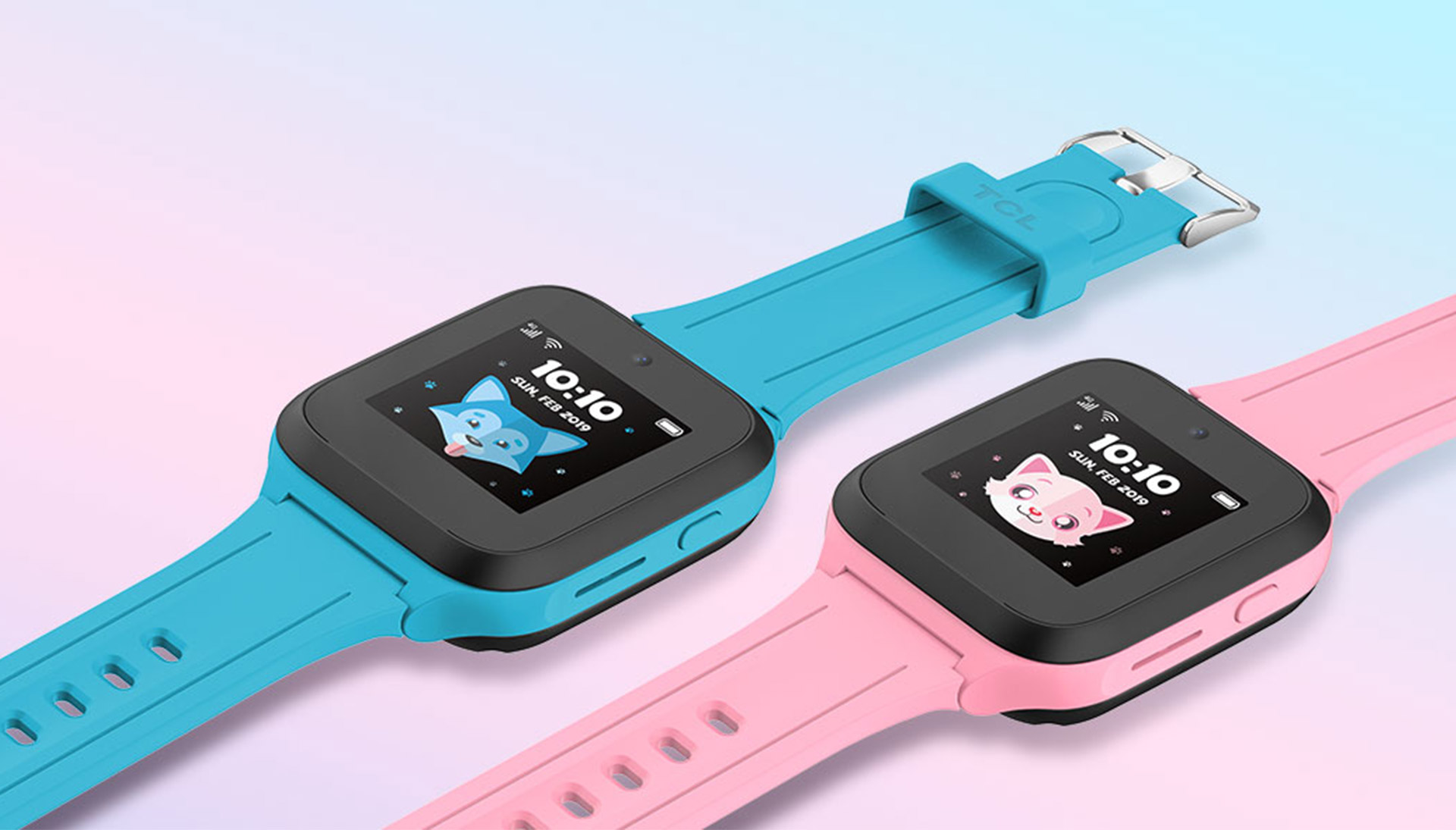 Watches-TCL MOVETIME Family Watch MT40-4G connected-TCL Global TCL ...