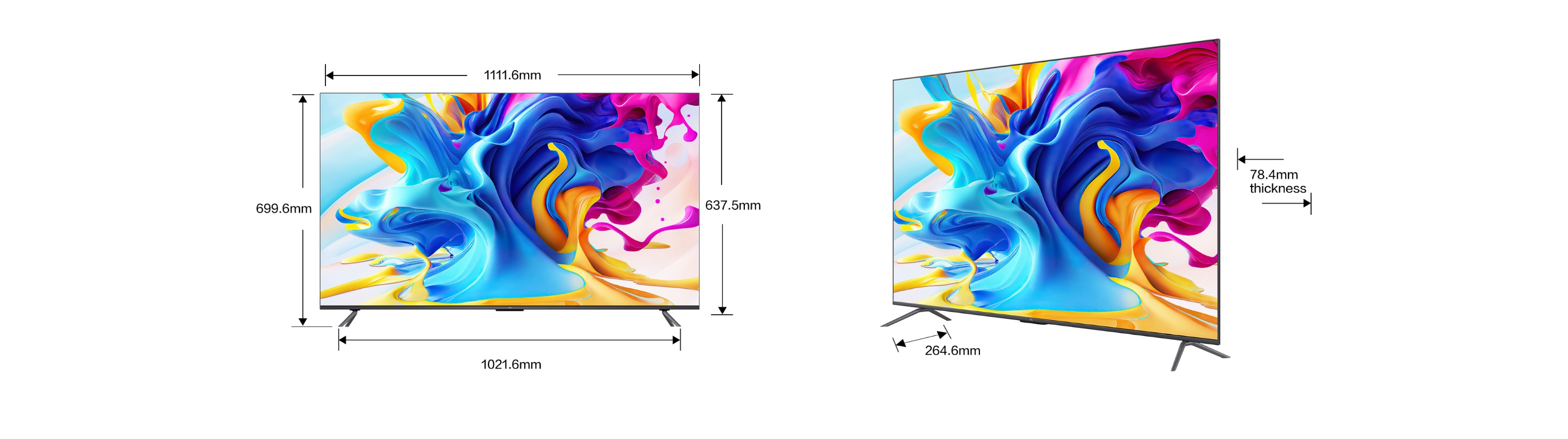 TCL C645 QLED TV tamaño de  50''