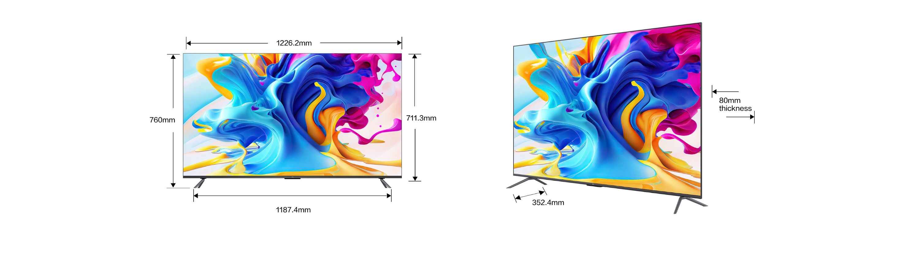 TCL C645 QLED TV tamaño de  55''