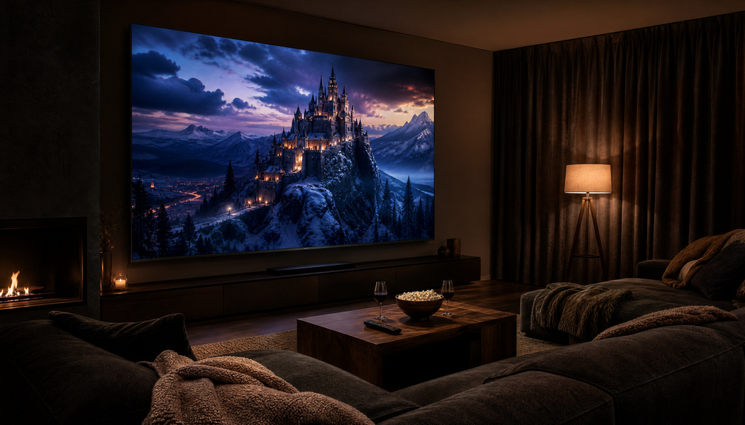 Winter Movie Nights | Build A TCL Home Cinema With A 75 Inch Or 85 Inch TV
