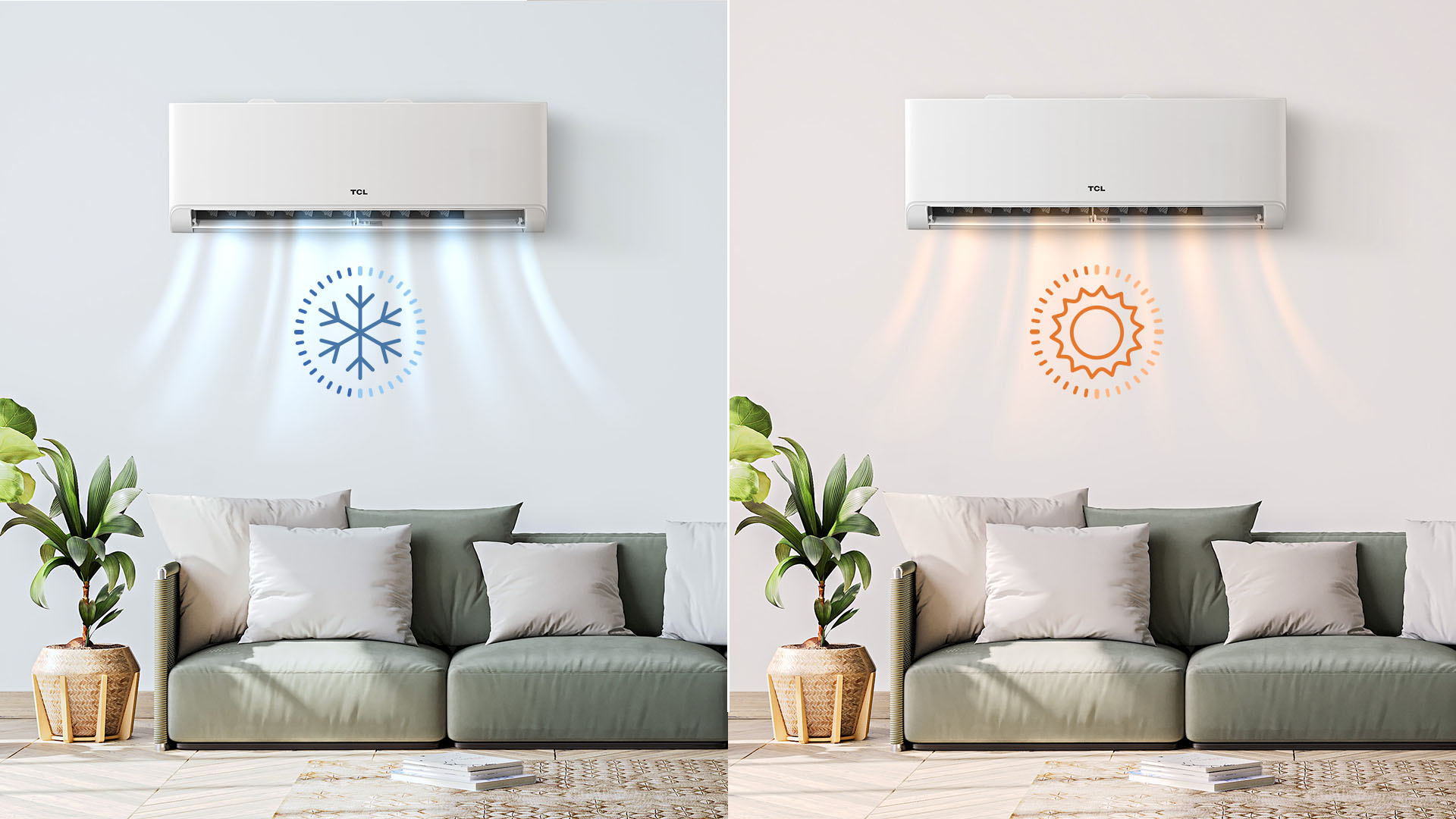 comfort zone features from TCL air conditioners Australia