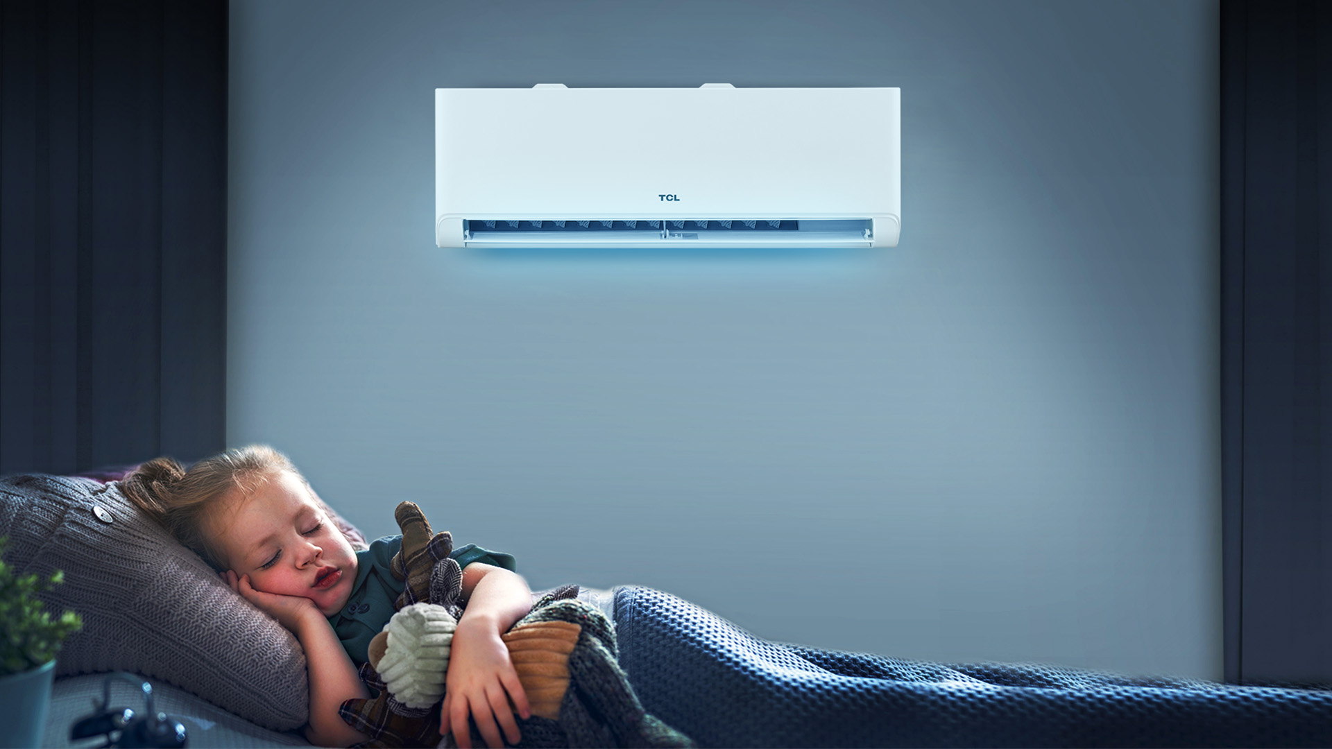 Climate controlled comfort while sleeping with TCL Australia air conditioners sleep mode settings