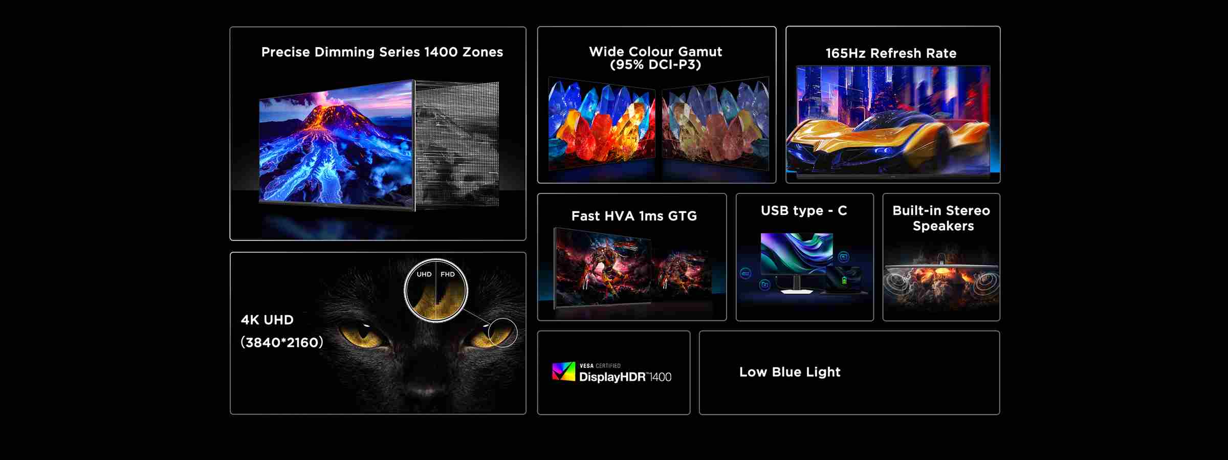 乐竟体育 27R73Q HDR Professional Monitor Features