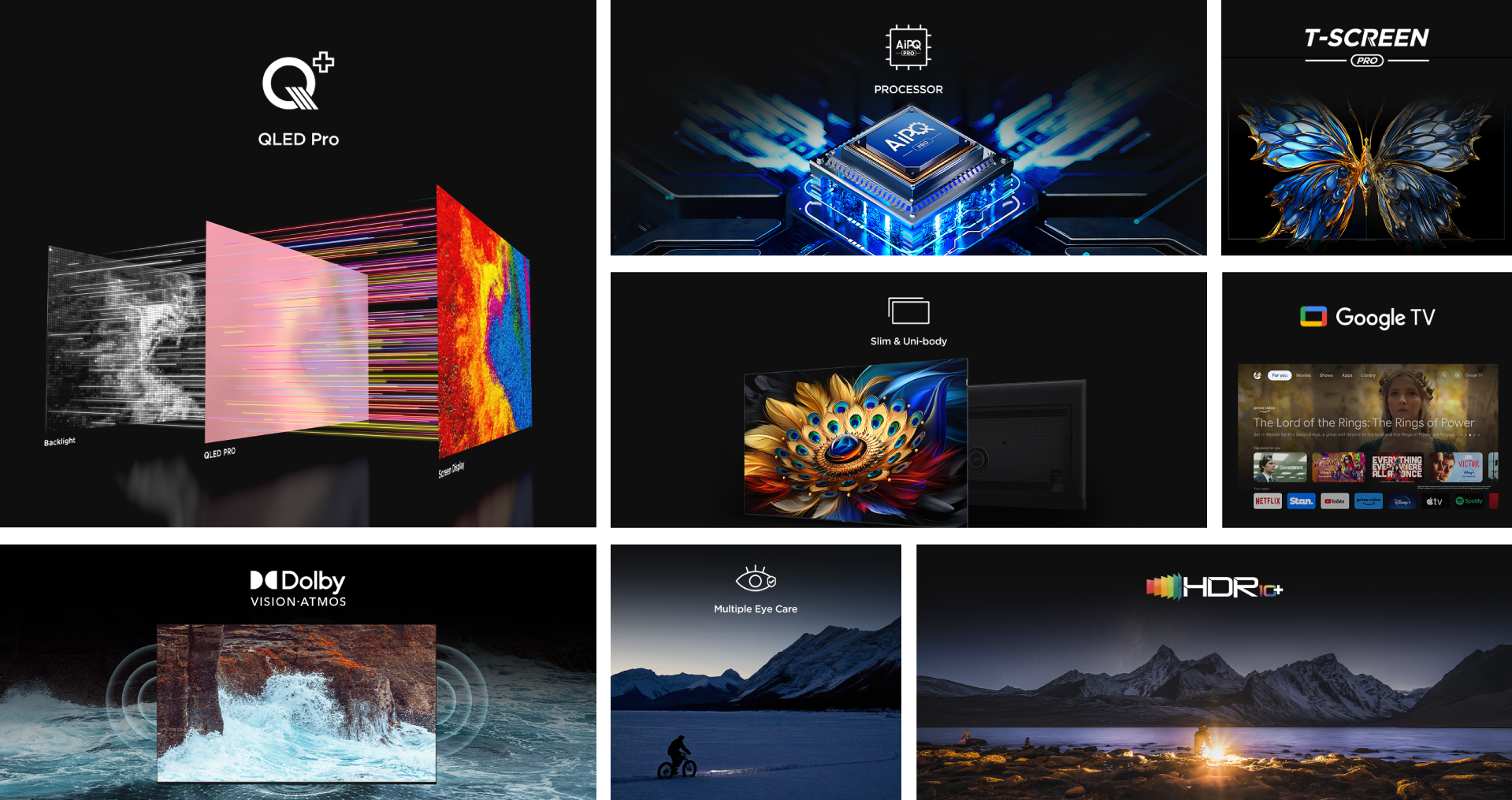 C655 TV Top Characteristics