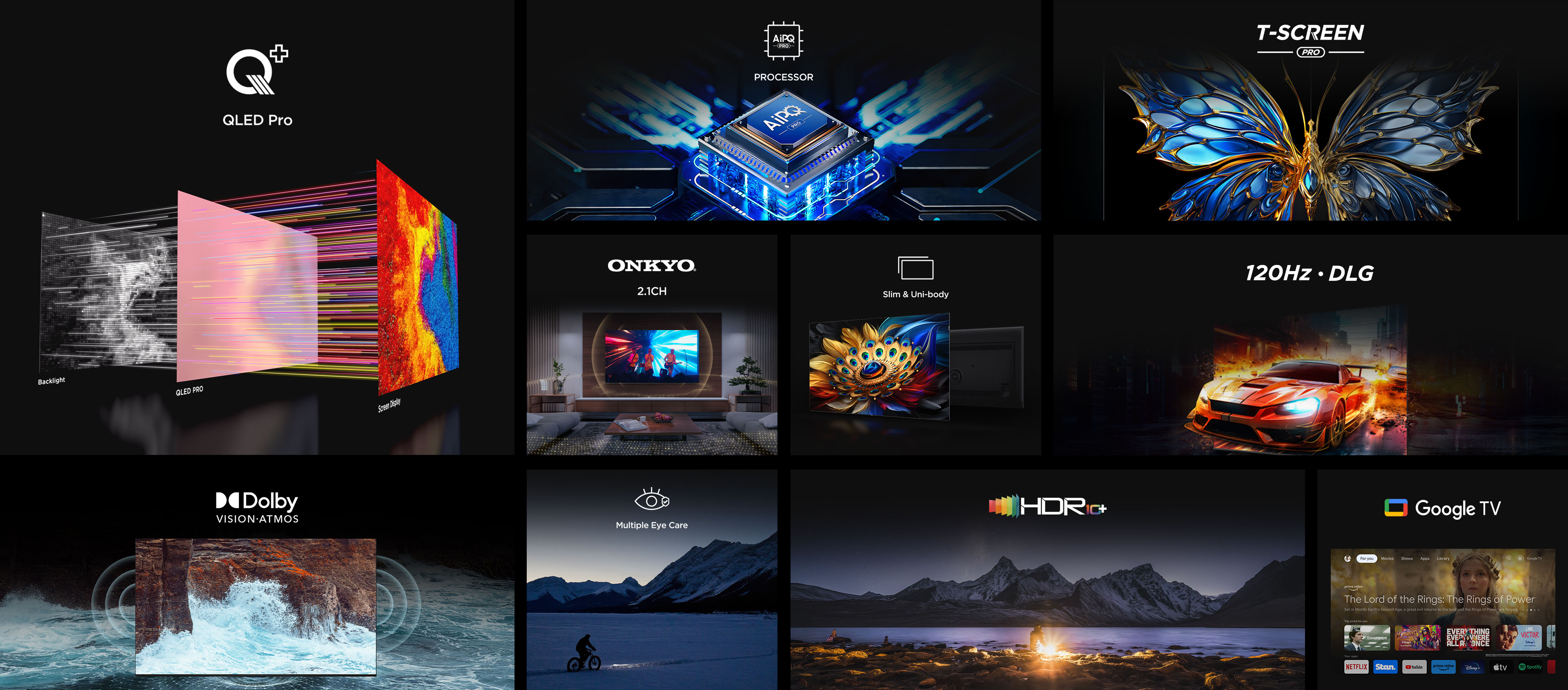 C655 TV Top Characteristics