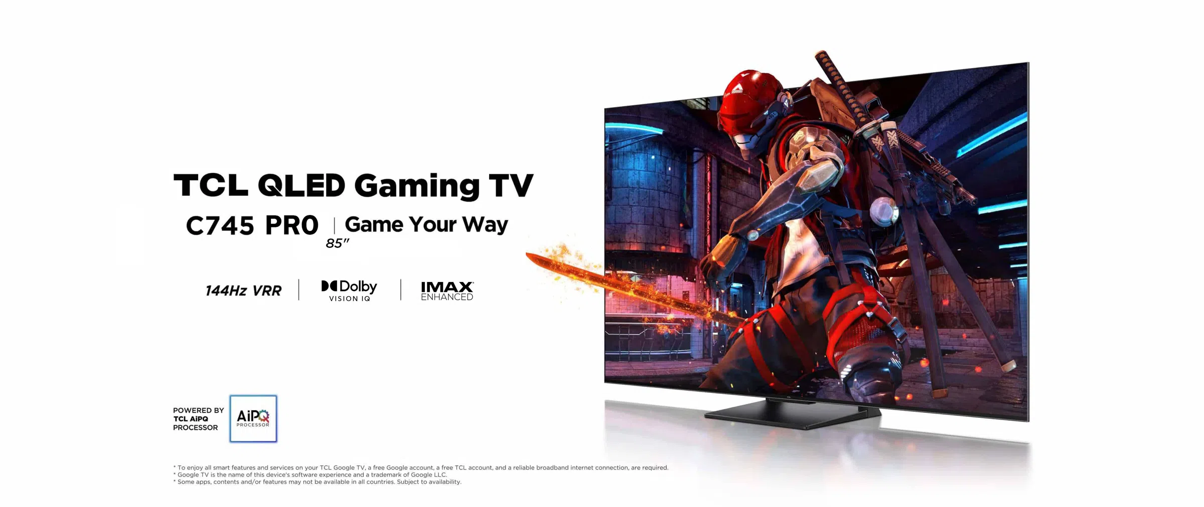 TCL C745 QLED Gmaing TV