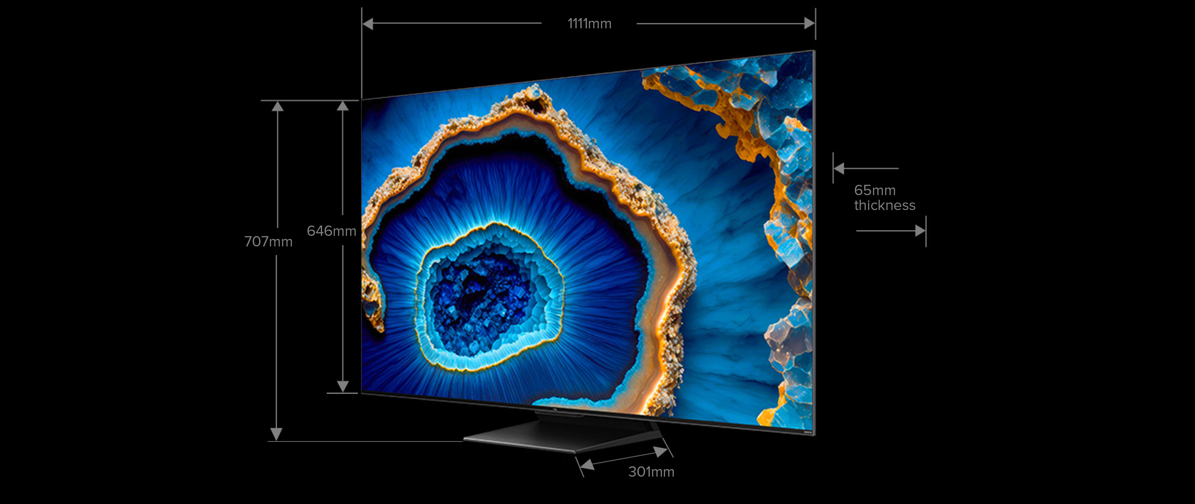  TCL C755 QD-Mini LED 4K Google TV