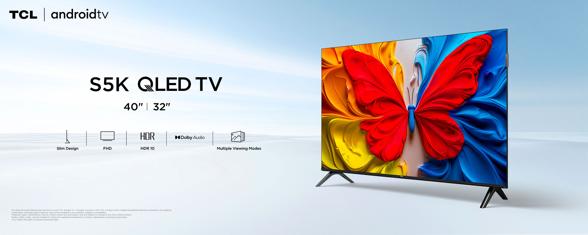TCL S5K QLED TV 32/40 Inch | TCL New Zealand
