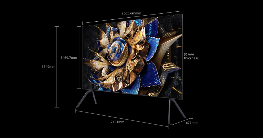 TCL 115 inch X955  Floor-standing