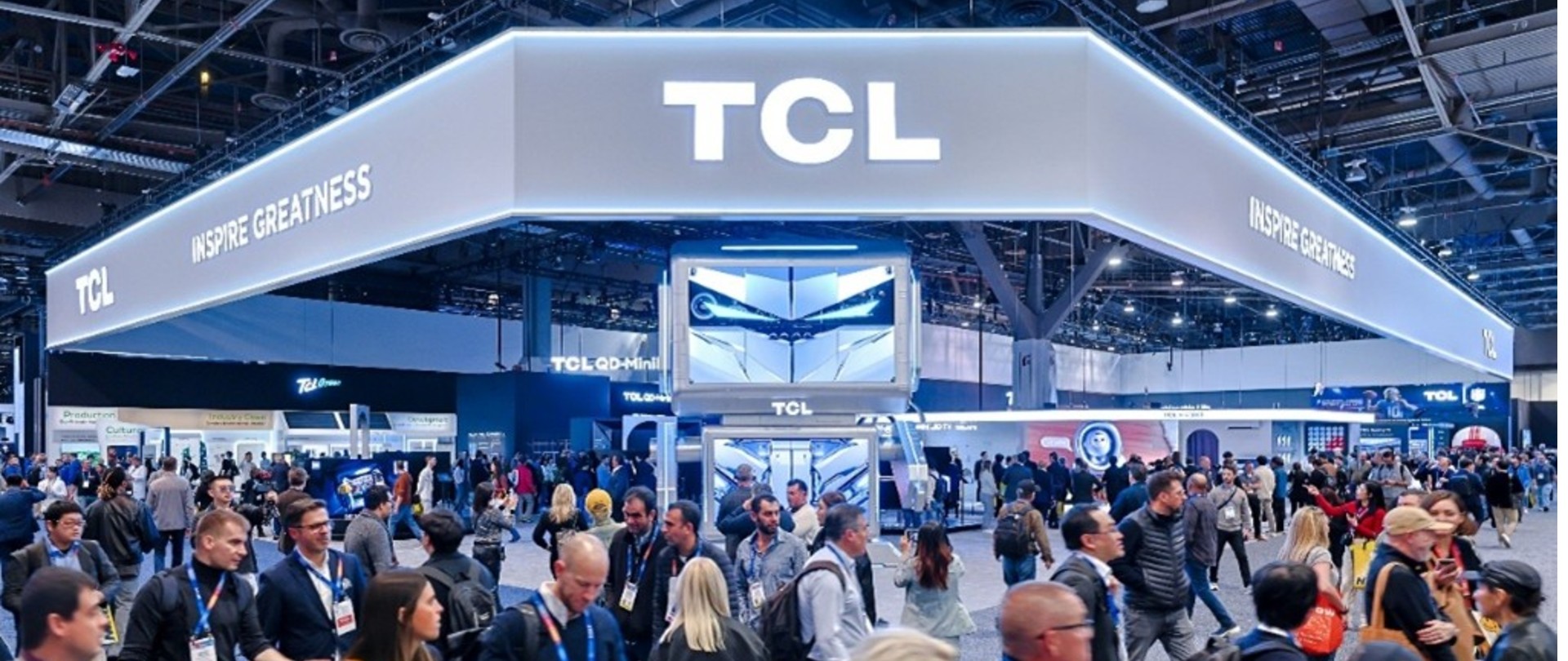 CES 2025 -  TCL apresenta inovações em TVs QD-Mini LED, inteligência artificial e casa conectada