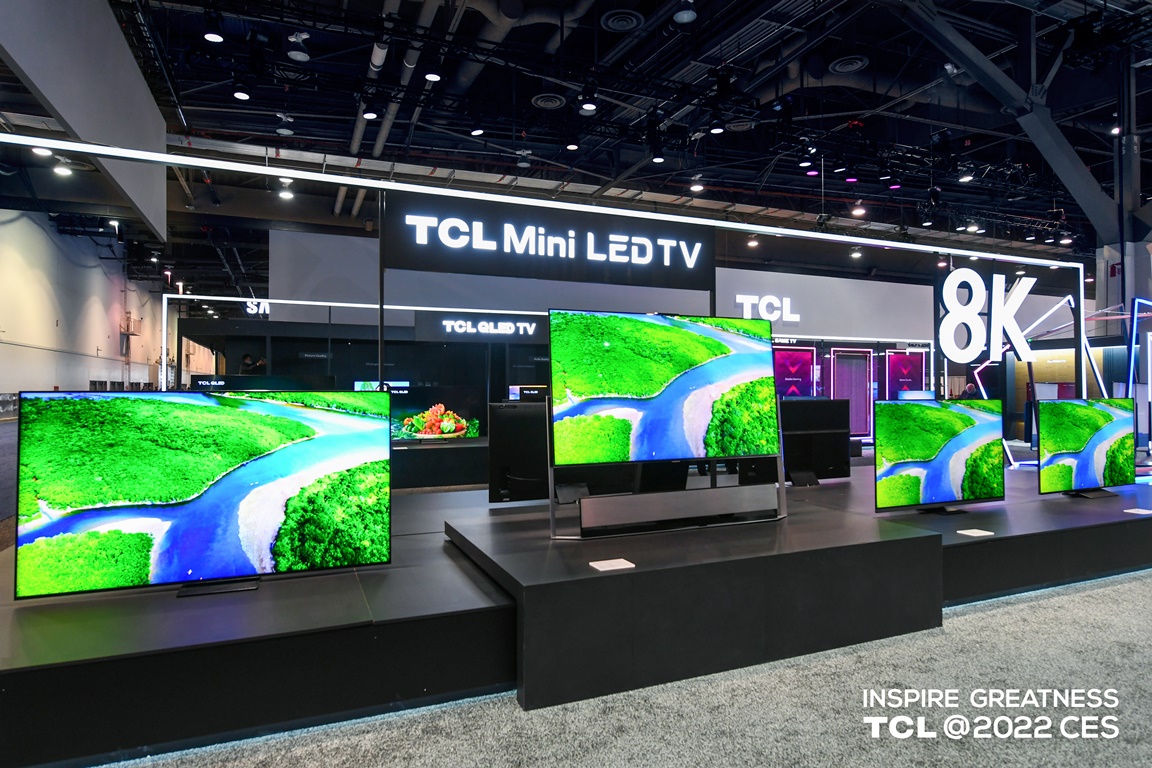 TCL está voltando ao CES 2022 com a TV Mini LED 8K de 85 polegadas mais fina do mercado