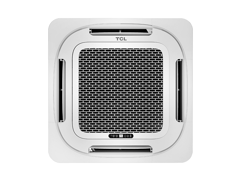 Ar condicionado cassete inverter quente e frio com fluido R32 |TCL