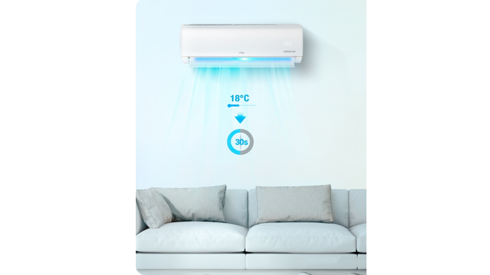 Fast cooling&heating of BreezeIN AC