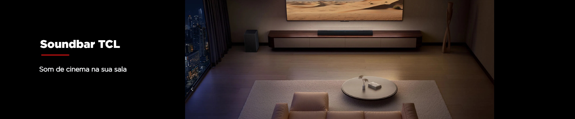 Soundbar: qualidade de som superior em um design elegante